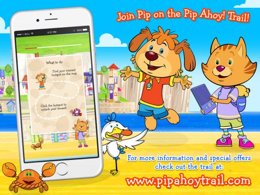 Join Pip on the Pip Ahoy! Trail